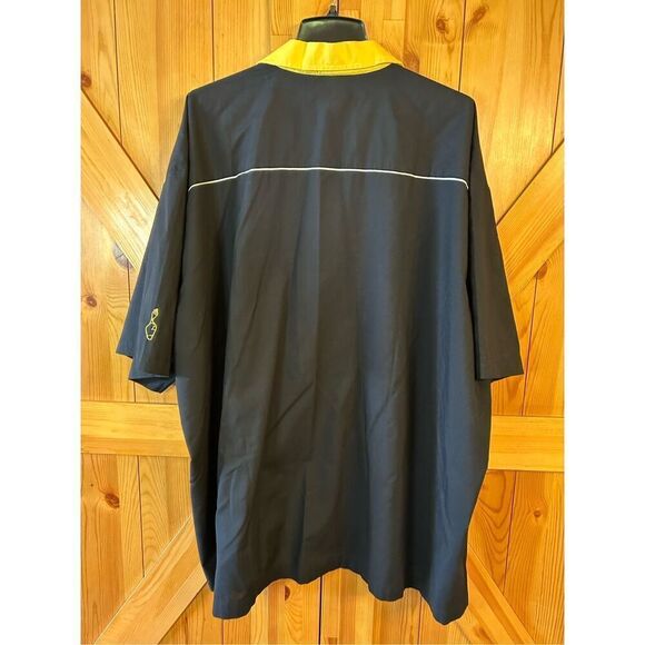 Vintage Cruisin USA Two Tone Black Yellow Mr Billy.  Bowling Shirt 5XL (0731) - Picture 6 of 6
